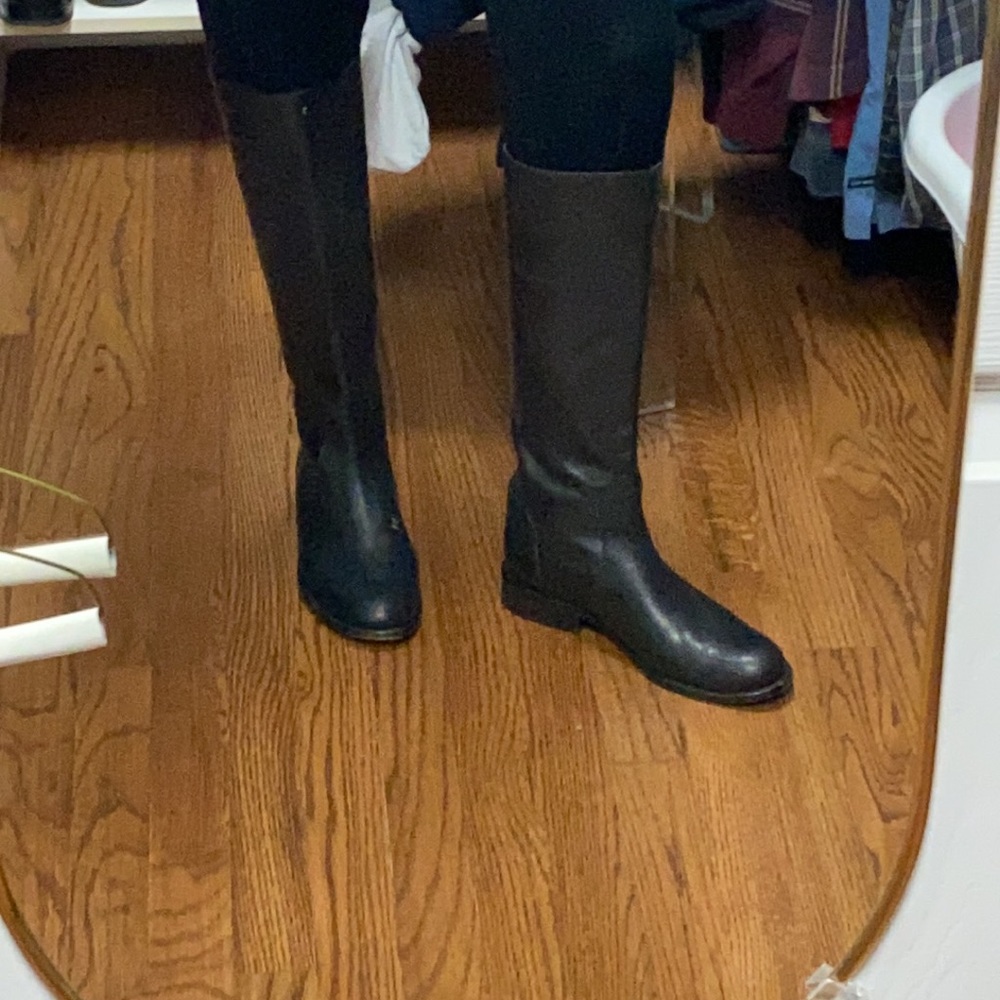 Black Leather boots - Juicy Couture